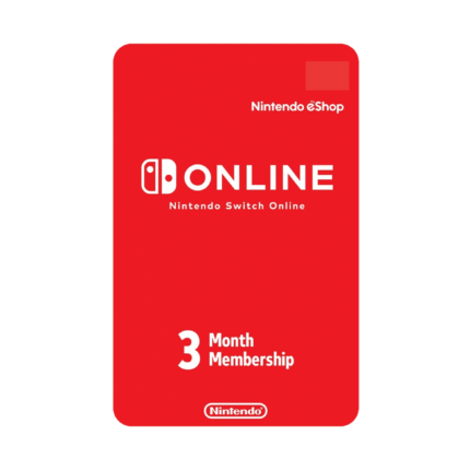 Nintendo Switch Online 3 meses - Suscripción para jugar en línea y más