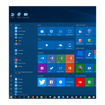 Windows 10 Nueva Interfaz