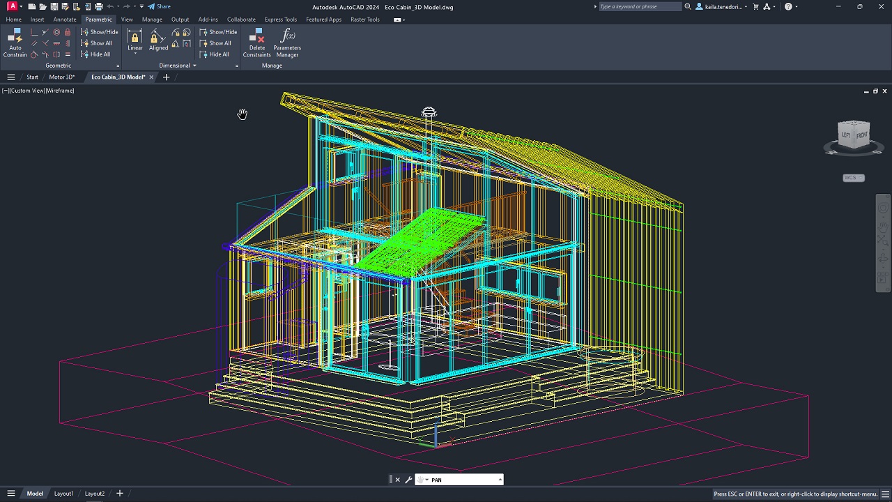 VISIO autocad